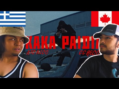 CANADIANS REACT TO GREEK DRILL - ATC Nico x GGreco - KAKA PAIDIA | Official Music Video 4K