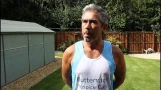 Steve Wood runs Great North Run barefooted AGAIN 2014