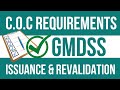 AM VLOG 29 COC GMDSS REQUIREMENTS Issuance Revalidation