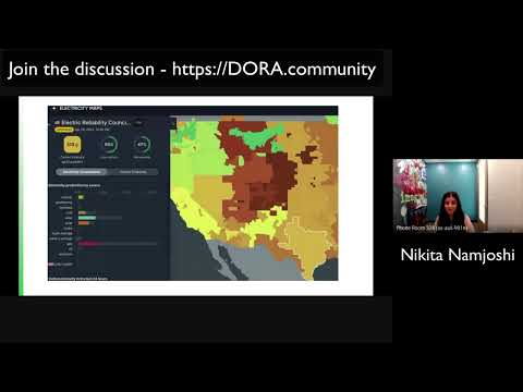 DORA Community Discussion - Sustainability with Nikita Namjoshi