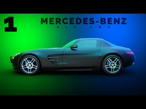 Mercedes-Benz SLS AMG | Autodesk Maya Modeling | Part 1/3 | Workflow