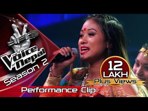 Meechu Dhimai "Maya Gayo Gau Chadi" - Semi Finale -The Voice of Nepal Season 2 - 2019