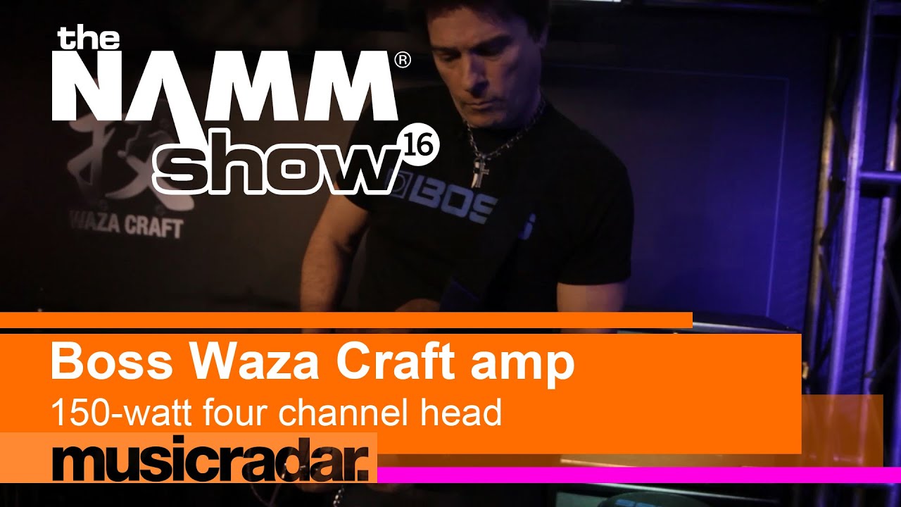 NAMM 2016: Boss Waza Amp - YouTube