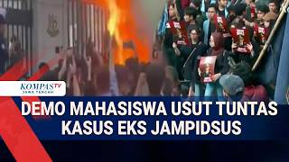 Download lagu Student Protest Demands Thorough Investigation into Former Jampidsus Case mp3