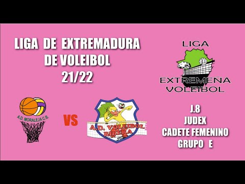 J8 VOLEIBOL 21/22 CADETE FEMENINO MORALEJA - RIBERA