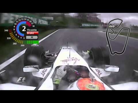 Rubens Barrichello Onboard Lap - Brazil 2009.