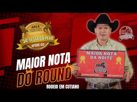 MELHORES MONTARIAS- SEXTA FEIRA - RODEIO EM CUTIANO- FESTA DO PEÃO DE APORÉ-GO 2026 