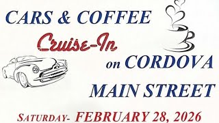 1st Cruisin of 2026 Cars and coffee Cordova 