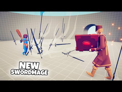 NEW SWORDMAGE 1 vs 1 UNITS | TABS Totally Accurate Battle Simulator