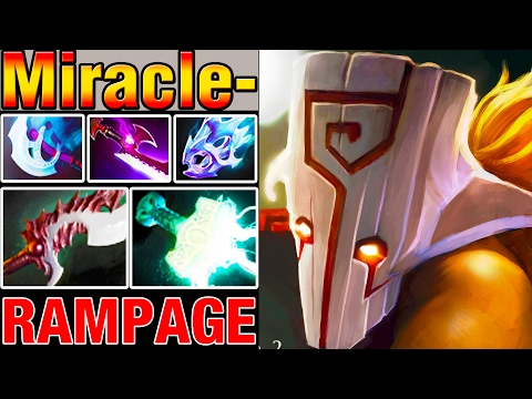 Miracle- Juggernaut Smurfing vs 4k Epic Plays With Rampage by Top 1 MMR in The World