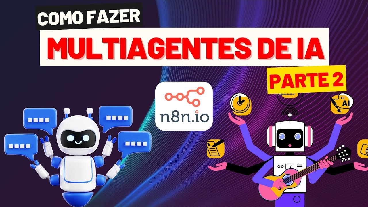 MULTIAGENTES de IA no N8N: Utilize várias IAs especializadas e monte uma empresa completa! (parte 2)