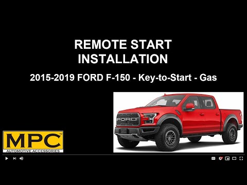 2015-2019 Ford F-150 - Key-to-Start - Gas