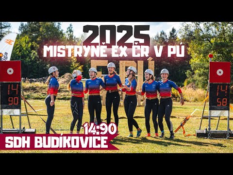 SDH Budíkovice 2025 - Mistři EXTRALIGY ČR v pú