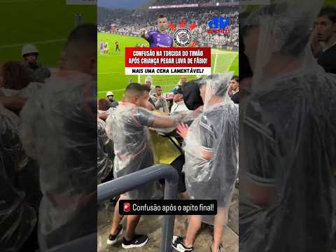 LAMENTÁVEL! CRIANÇA GANHA LUVA DE FÁBIO, E TORCEDORES DO CORINTHIANS SE REVOLTAM!