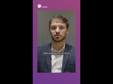 Why did you choose to study CIMA 's CGMA qualification?