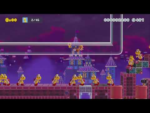 Flying With Koopa Airlines by Alpha_Toad - Super Mario Maker 2 - No Commentary 1bu