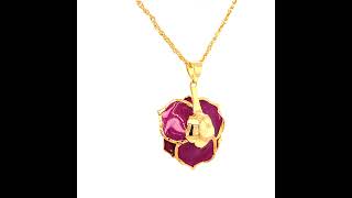 Fuchsia Bloom Eternal Necklace