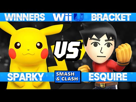 S&C 09 - Sparky (Pikachu) vs Esquire (Mii Brawler) - SSB4 Winners - Smash Wii U
