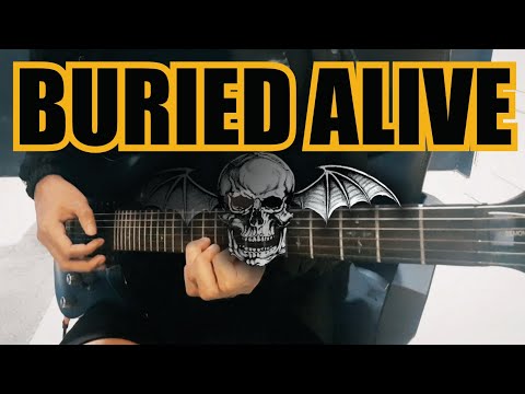 Buried Alive - Avenged Sevenfold (Clean + Lead Intro) Guitar Cover #shorts