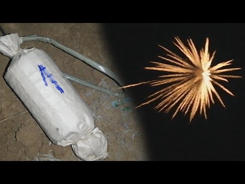 3'' Firework Shell with FAST BURNING STARS (BP based) // no booster