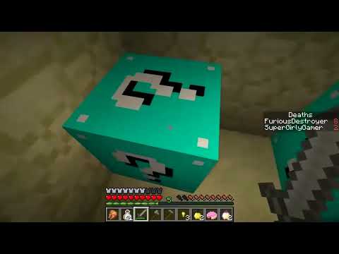 Minecraft ONE PIECE CRAZY BLUE LUCKY BLOCK RACE MINI GAME