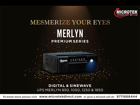 iMERLYN  850 (12V) Pure Sinewave UPS  Inverter Microtek