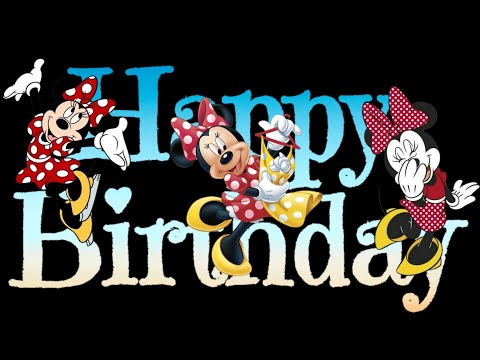 Happy Birthday Greetings - Minnie Mouse Edition #shorts #disney #minniemouse #happybirthday