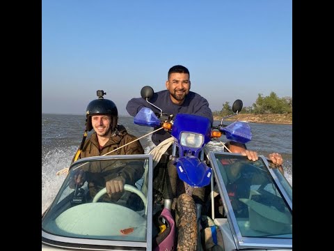 TRAVESÍA EN MOTO - desde  Romang (Santa Fe) hasta el Río Paraná