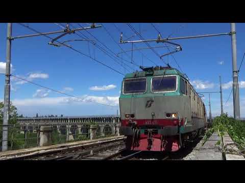 E652 011 con cemento per Robilante, a Cuneo il 19/05/2017