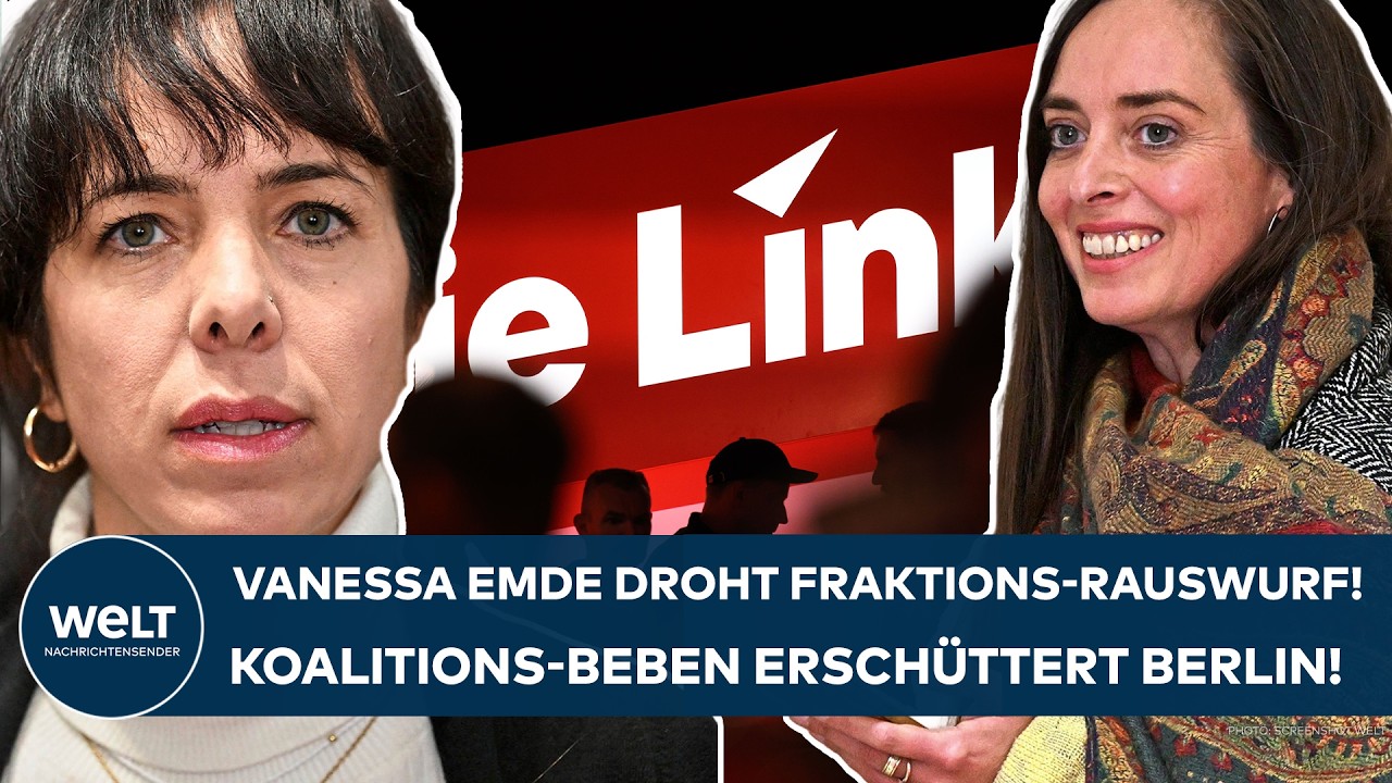 BERLIN: Vanessa Emde droht Fraktions-Rauswurf! Chaos bei den Linken nach Koalitions-Knall!