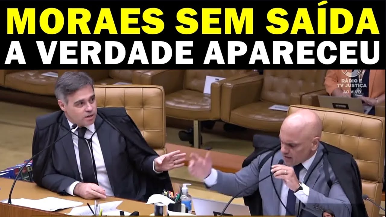ANDRÉ MENDONÇA MOSTRA PROVA E MORAES PERDEU A PACIÊNCIA, BOLSONARO E O GOLPE 8 DE JANEIRO