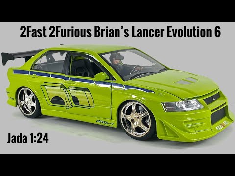 Fast and the Furious Brian’s Mitsubishi Lancer Evo 6 by Jada