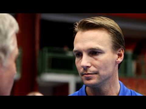 20110316 Henrik Schneider efter seger med 25-24 mot Alingsås