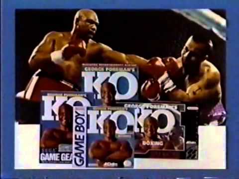 George Foreman's KO Boxing Game Gear