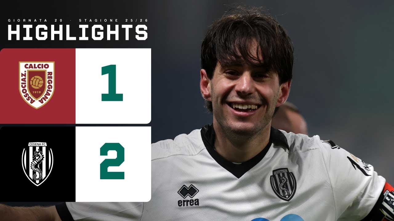 Reggiana vs Cesena Highlights