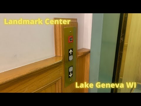 Northwestern Dover Hydraulic elevator Landmark Center in Lake Geneva WI