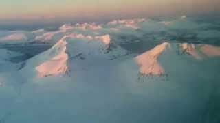 preview picture of video 'Landing in Tromsø (16x speed)'