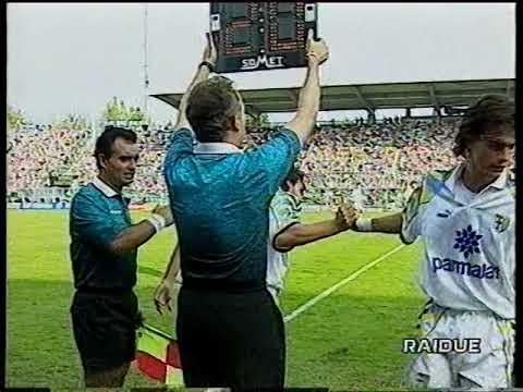 Atalanta-Parma 1-1 Serie A 95-96 1' Giornata