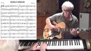 ADIOS MI CORAZON - Jazz guitar & piano cover ( Herb Alpert's )