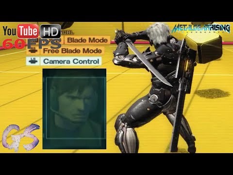 HF Blade Training w/ Solid Snake I Metal Gear Rising: Revengeance