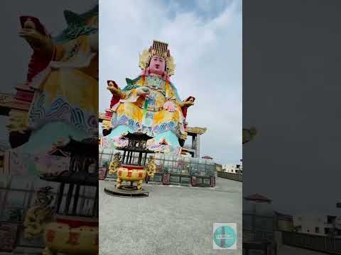 A maior estátua de Mazu do mundo ~ Zhunan Hokuo Longfeng Palace #shorts