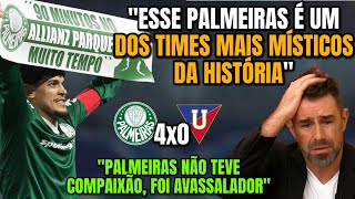 REPERCUSSÃO INTERNACIONAL DA REMONTADA HISTÓRICA DO PALMEIRAS NA LIBERTADORES