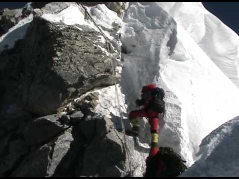 Everest 2005 Climbing Hillary Step