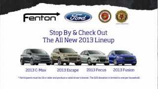 preview picture of video 'Fenton Ford - Go Further - Toys for Tots October 2012'