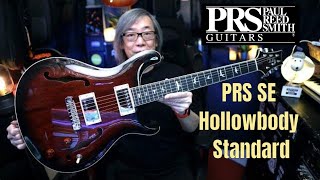 Video thumbnail for PRS SE Hollowbody Standard   Fire Red Burst by Jon is just TOO LouD!!