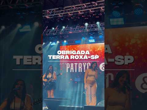Terra Roxa/SP foi assim, nessa energia💜 #patryciaemanuella #sertanejo #saopaulo #brasil #explorar