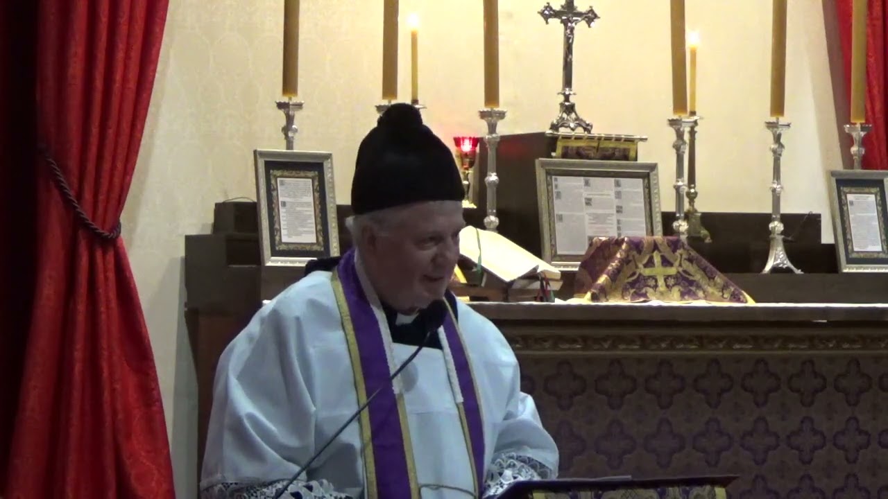 Kazanie w Duszpasterstwie Tradycji Liturgicznej Usus Antiquior – ks. prof. Tadeusz Guz