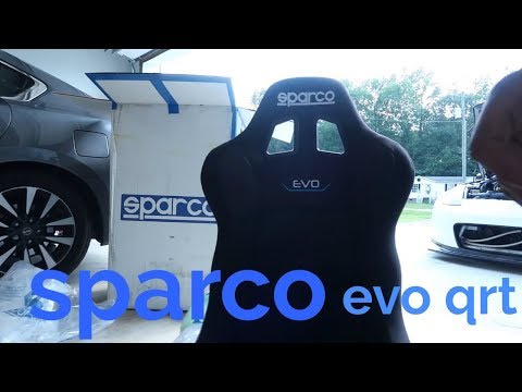 SPARCO EVO QRT UNBOXING AND INSTALL