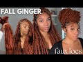 How To Get Ginger Faux Locs Handmade Faux Locs