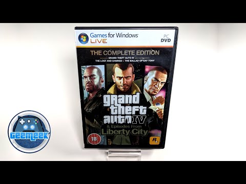 GTA IV: The Complete Edition (GTA 4 & Episodes from Liberty City) - PC Unboxing